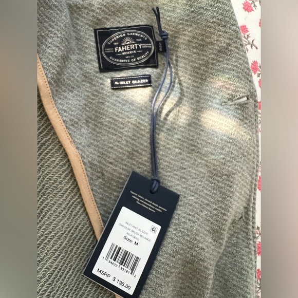 Faherty men’s knit blazer - Picture 3 of 4